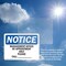 Signmission Manager's Office By Appointment Only Please OSHA Notice Sign, Vinyl Decal, 10in W x 7in L, 2PK OS-2PACK-NS-D-710-L-14139 - alternate 4